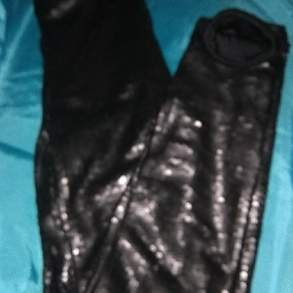 Black sequence pants - Picture 4 of 4